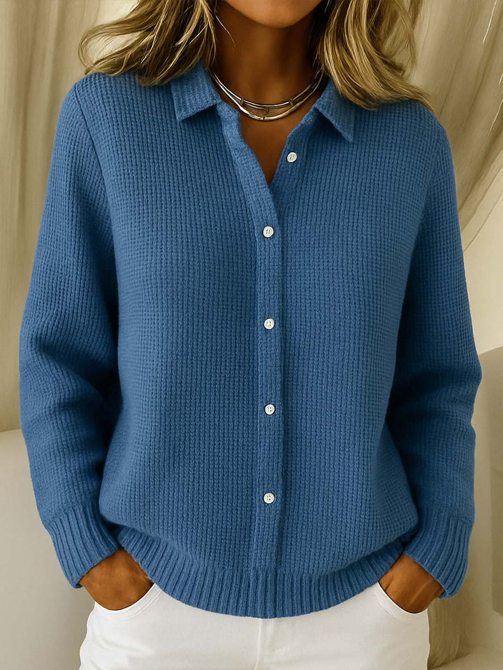 Clarissa™ | Cozy Everyday Button Front Cardigan