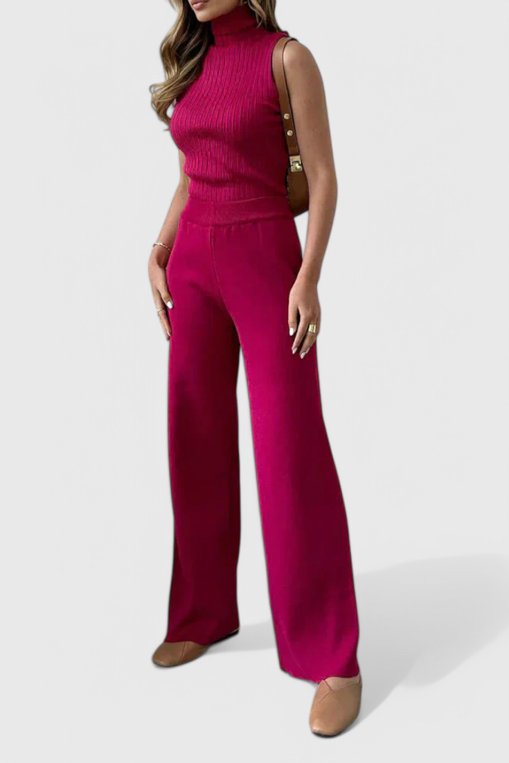 Mahalia 3-Piece Soft Knit Ensemble with Chic Design