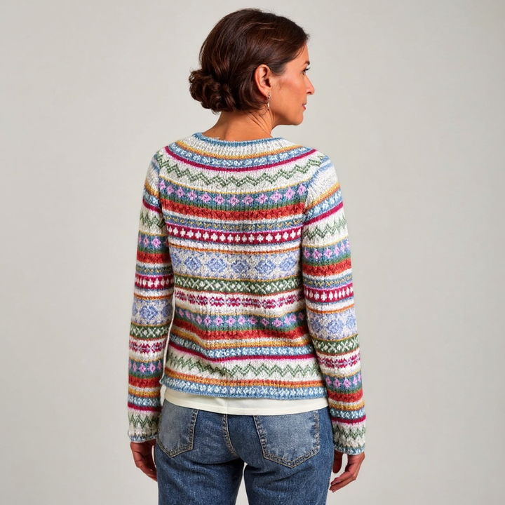 Camila | Vintage-Inspired Island Sweater