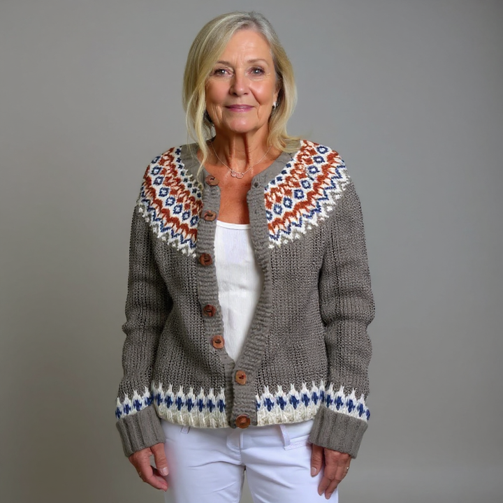 Gabriella | Vintage-Inspired Icelandic Knit Sweater