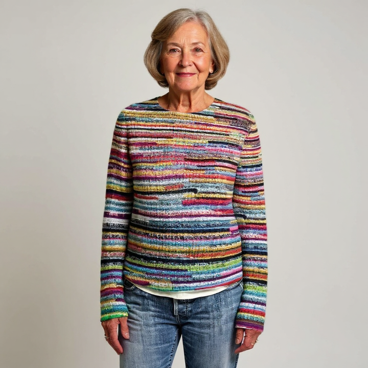 Scarlett | Retro Icelandic Knit Sweater