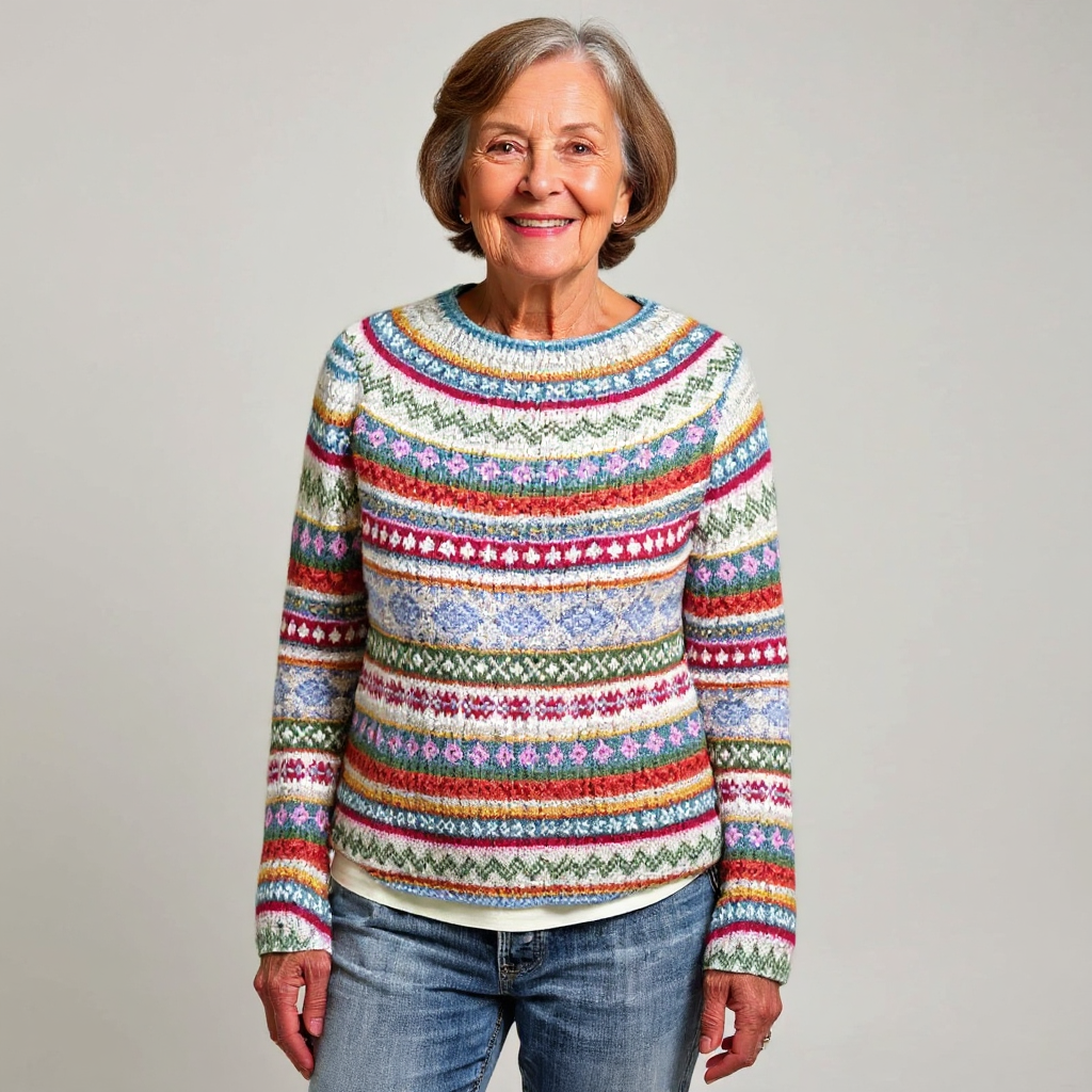 Camila | Vintage-Inspired Island Sweater