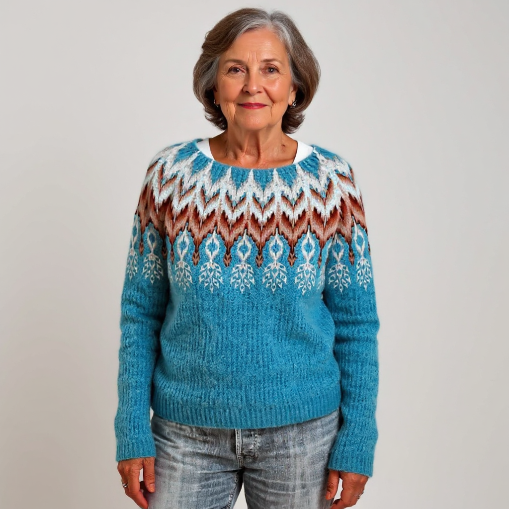 Evelyn | Vintage-Inspired Island Sweater
