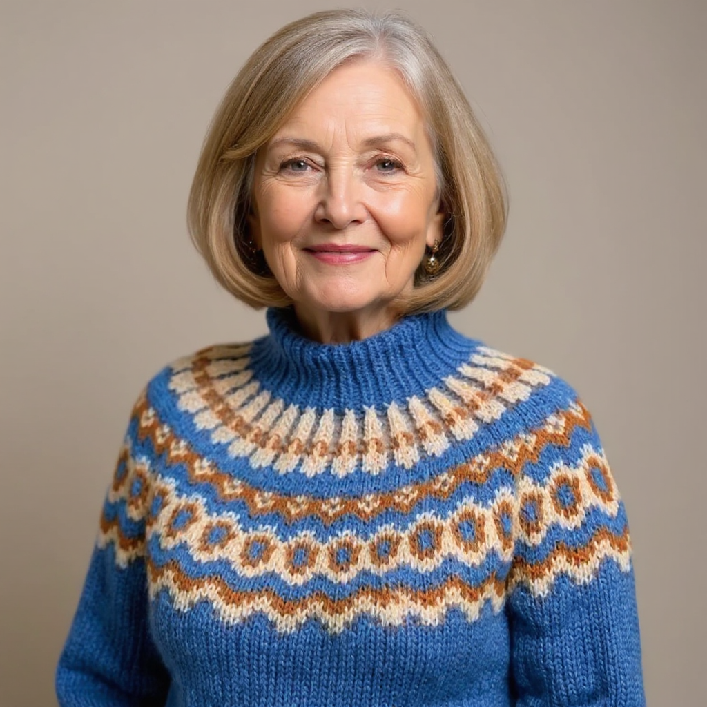 Amara | Classic Icelandic Knit Sweater