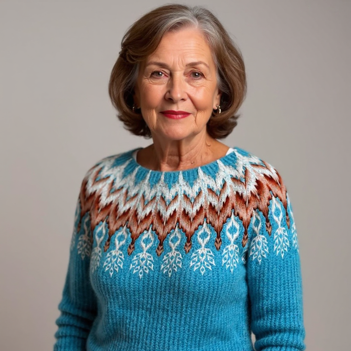 Evelyn | Vintage-Inspired Island Sweater