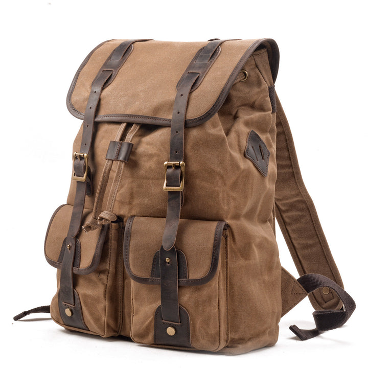 Marcus - Rugged Canvas Travel Backpack