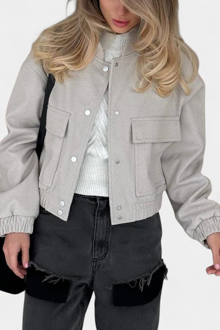 Lulu Modern Cut Casual Minimalist Jacket