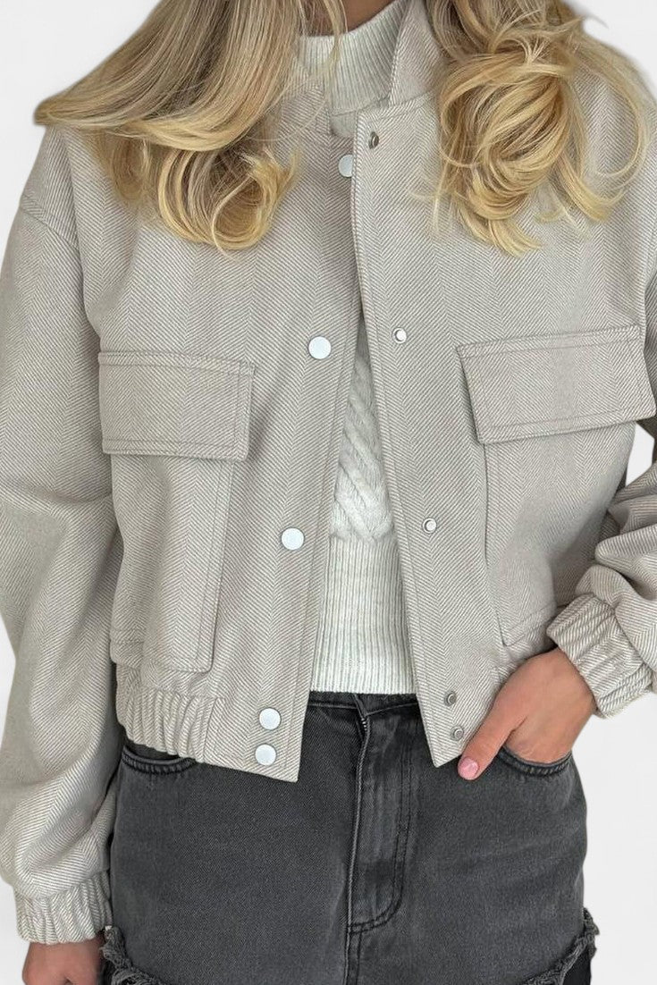 Lulu Modern Cut Casual Minimalist Jacket