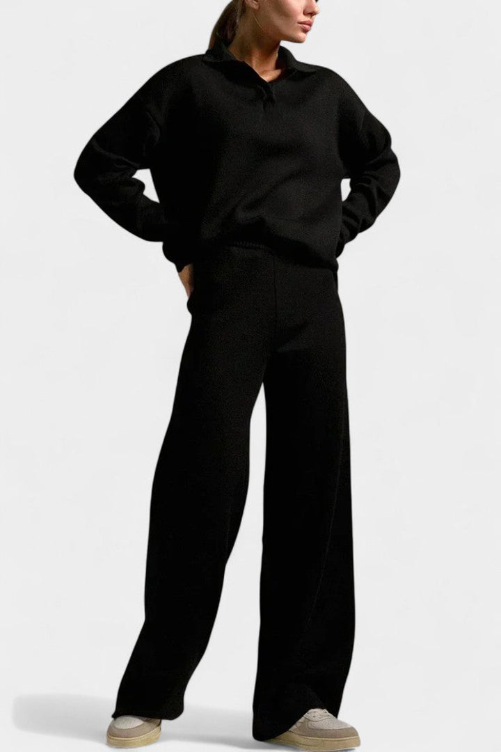 Clairette Soft & Stylish Knit Two-Piece Ensemble