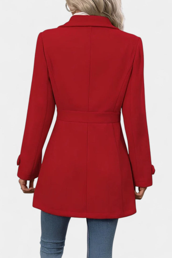 Cléophée Lapel Jacket with Button Closure