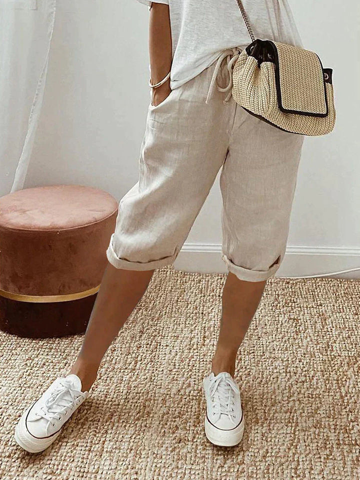 Grace | Linen Women's Shorts