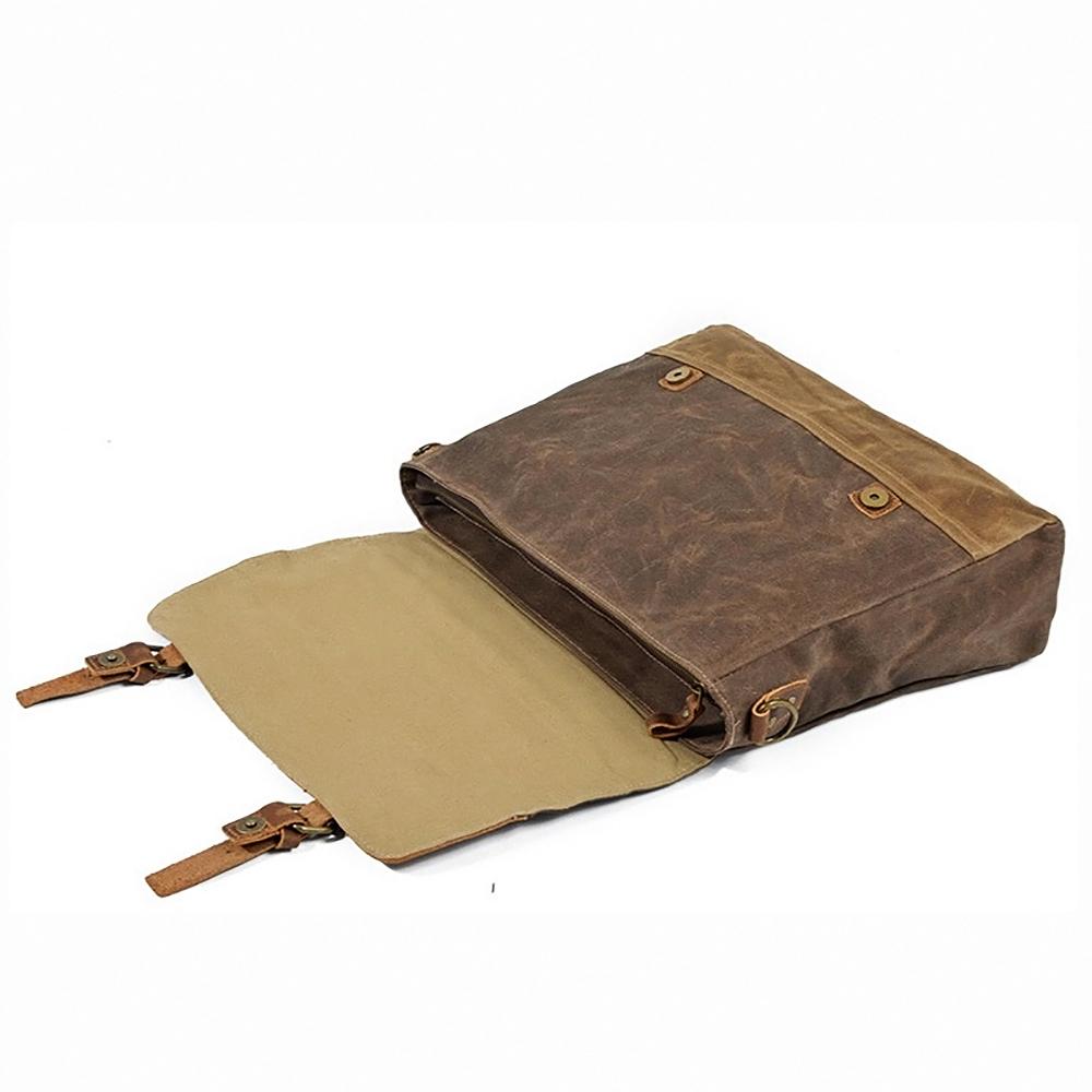 Jack - Waterproof Waxed Canvas Messenger Bag