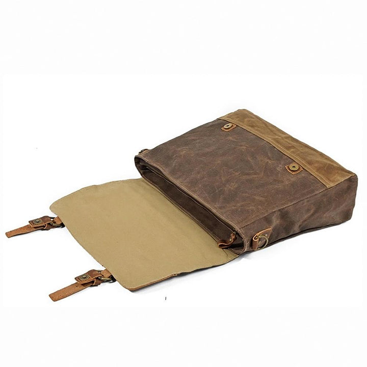 Jack - Waterproof Waxed Canvas Messenger Bag