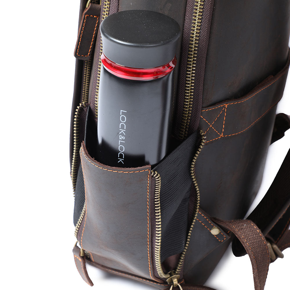 Andrew - Men's Leather Backpack for Laptops