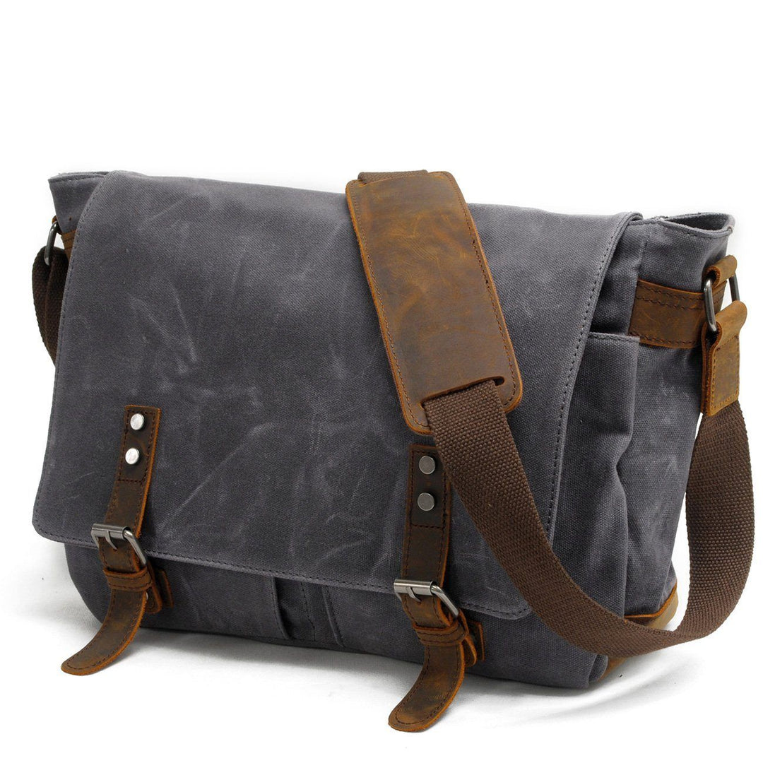 Joshua - Men's Canvas Crossbody Messenger Bag