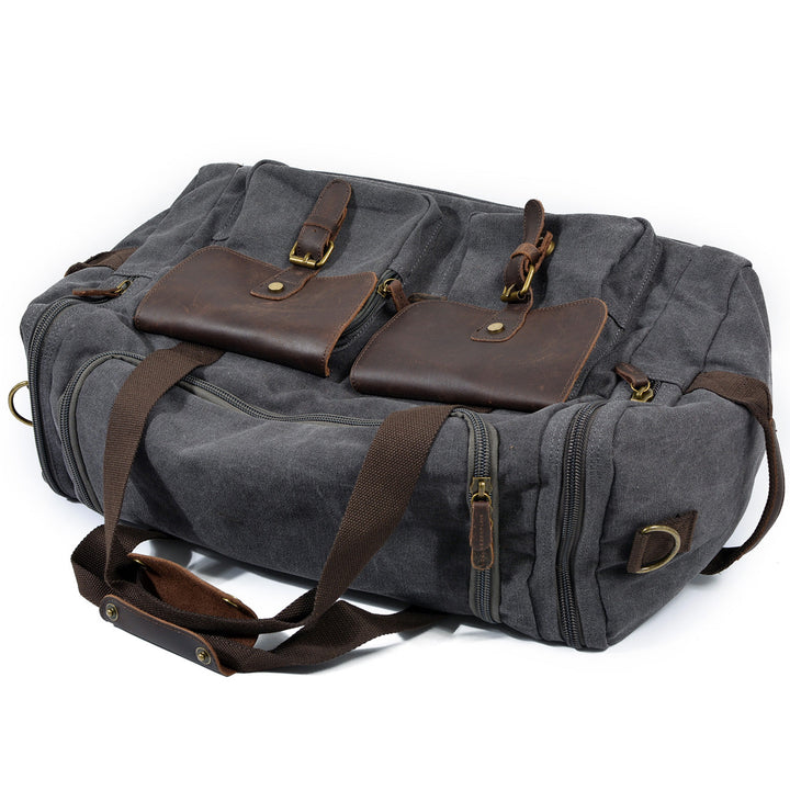 David - Men's Canvas and Leather Duffle Bags