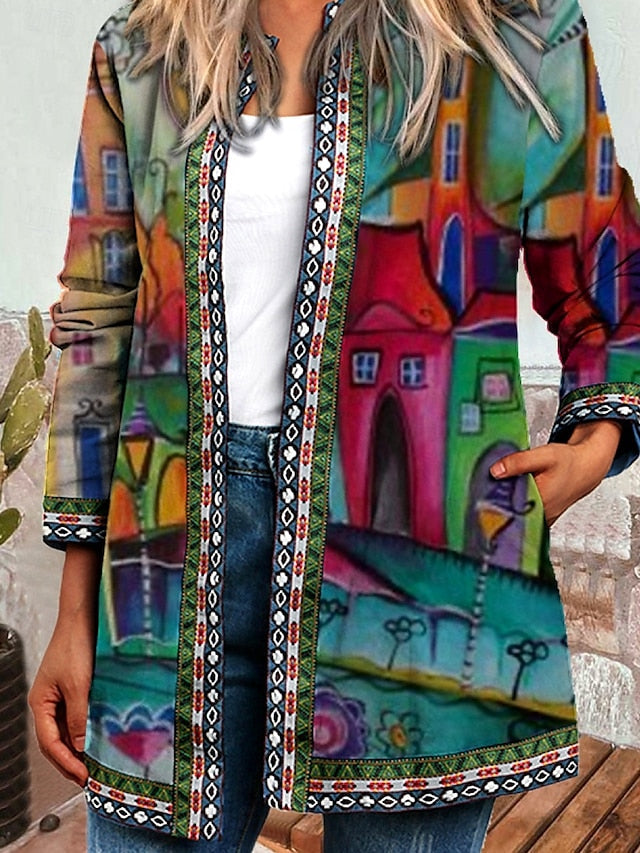 Briony™ | Floral Patchwork Quilted Jacket
