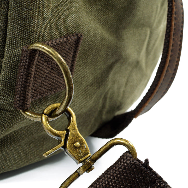 David - Men's Canvas and Leather Duffle Bags