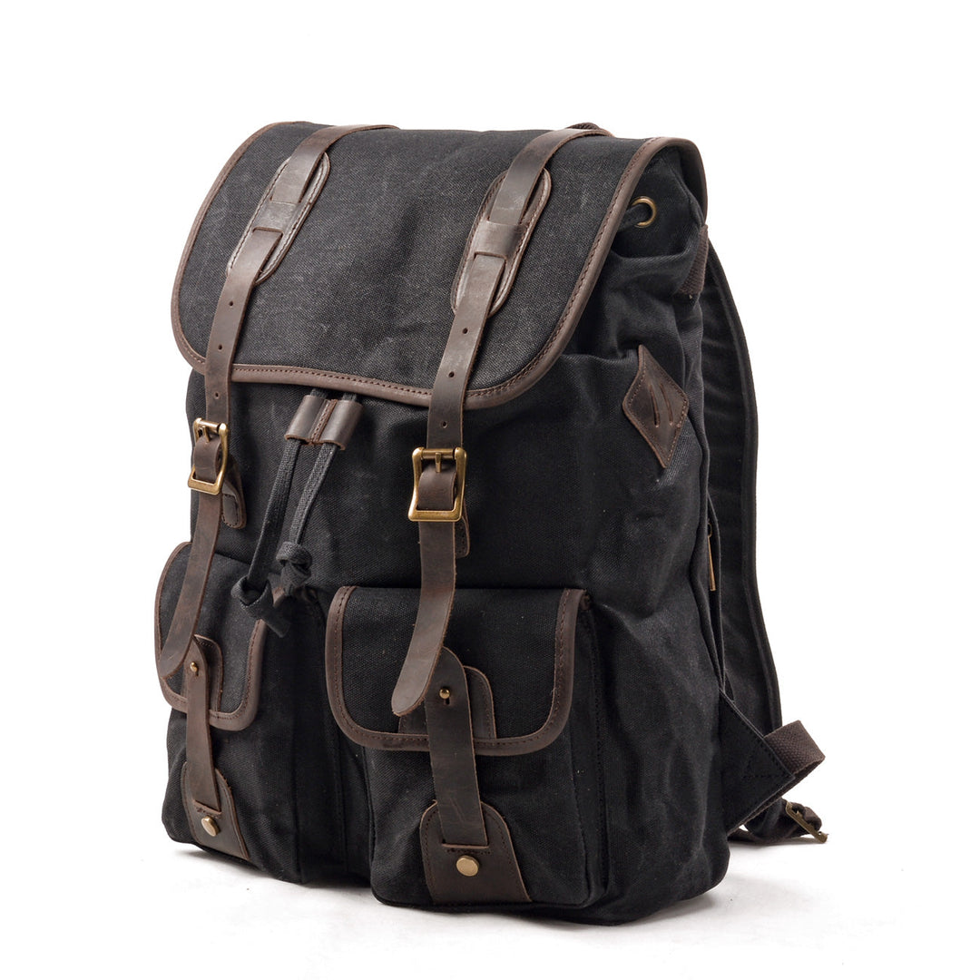 Marcus - Rugged Canvas Travel Backpack