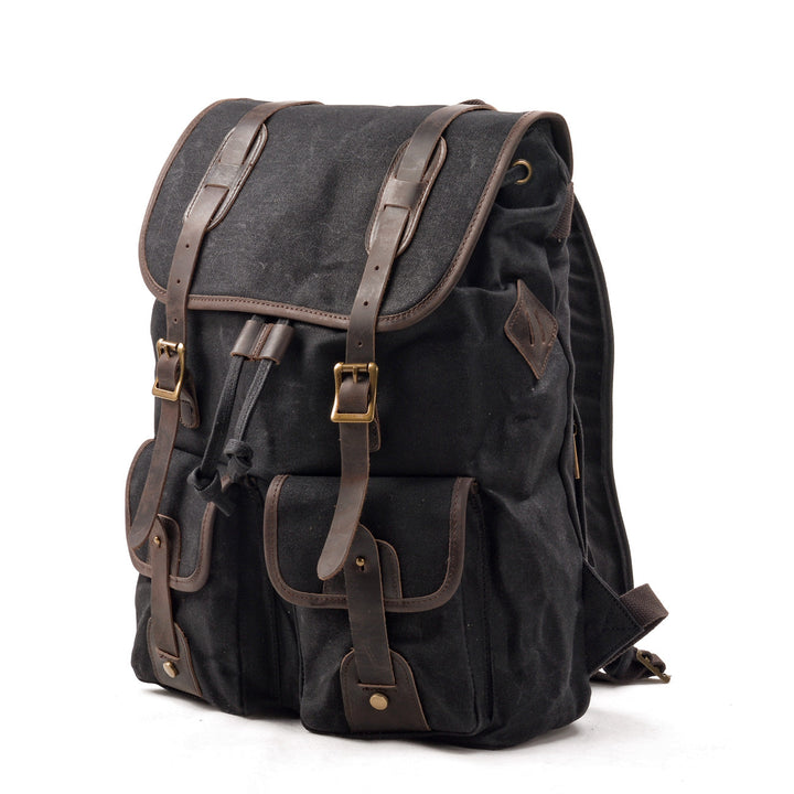 Marcus - Rugged Canvas Travel Backpack