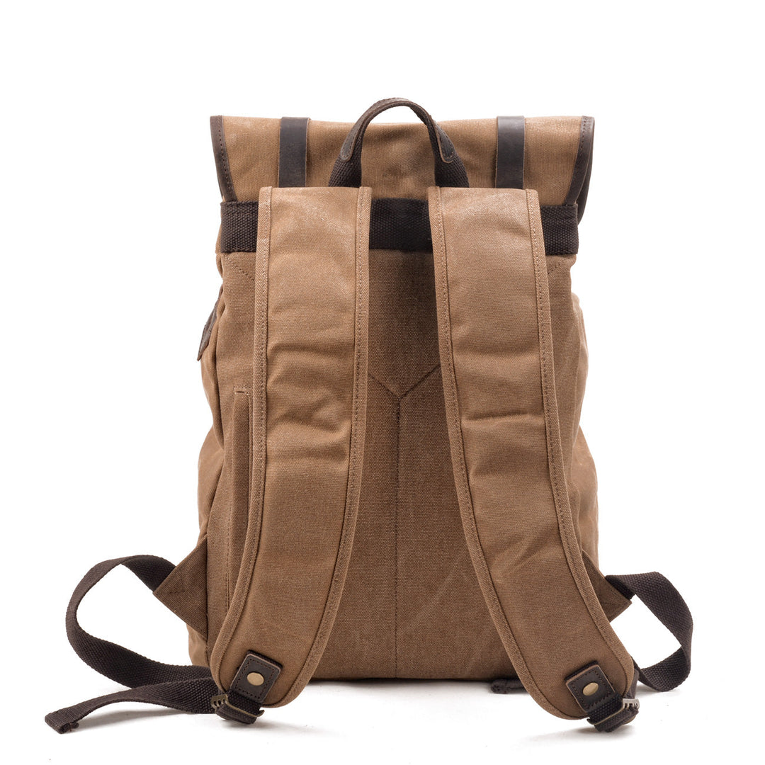 Marcus - Rugged Canvas Travel Backpack