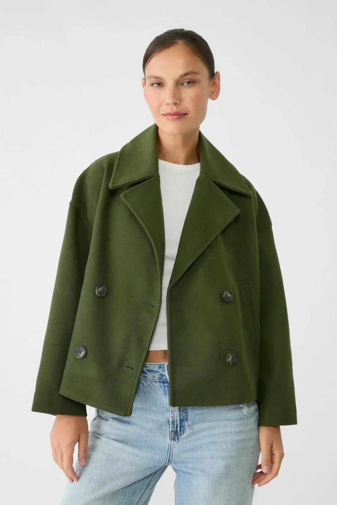 Destiny Tailored Double-Breasted Blazer
