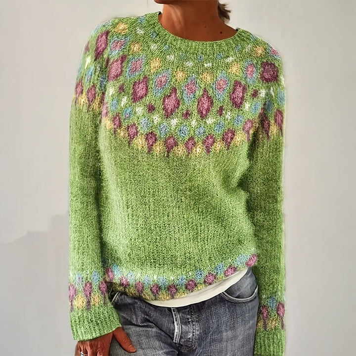 Mia | Vintage-Inspired Island Sweater