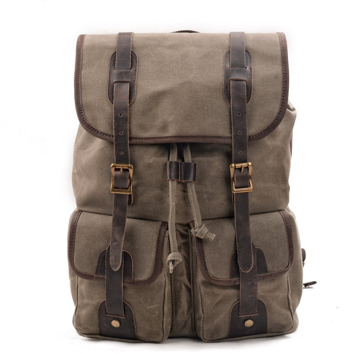 Marcus - Durable Canvas Travel Backpack for Adventurers
