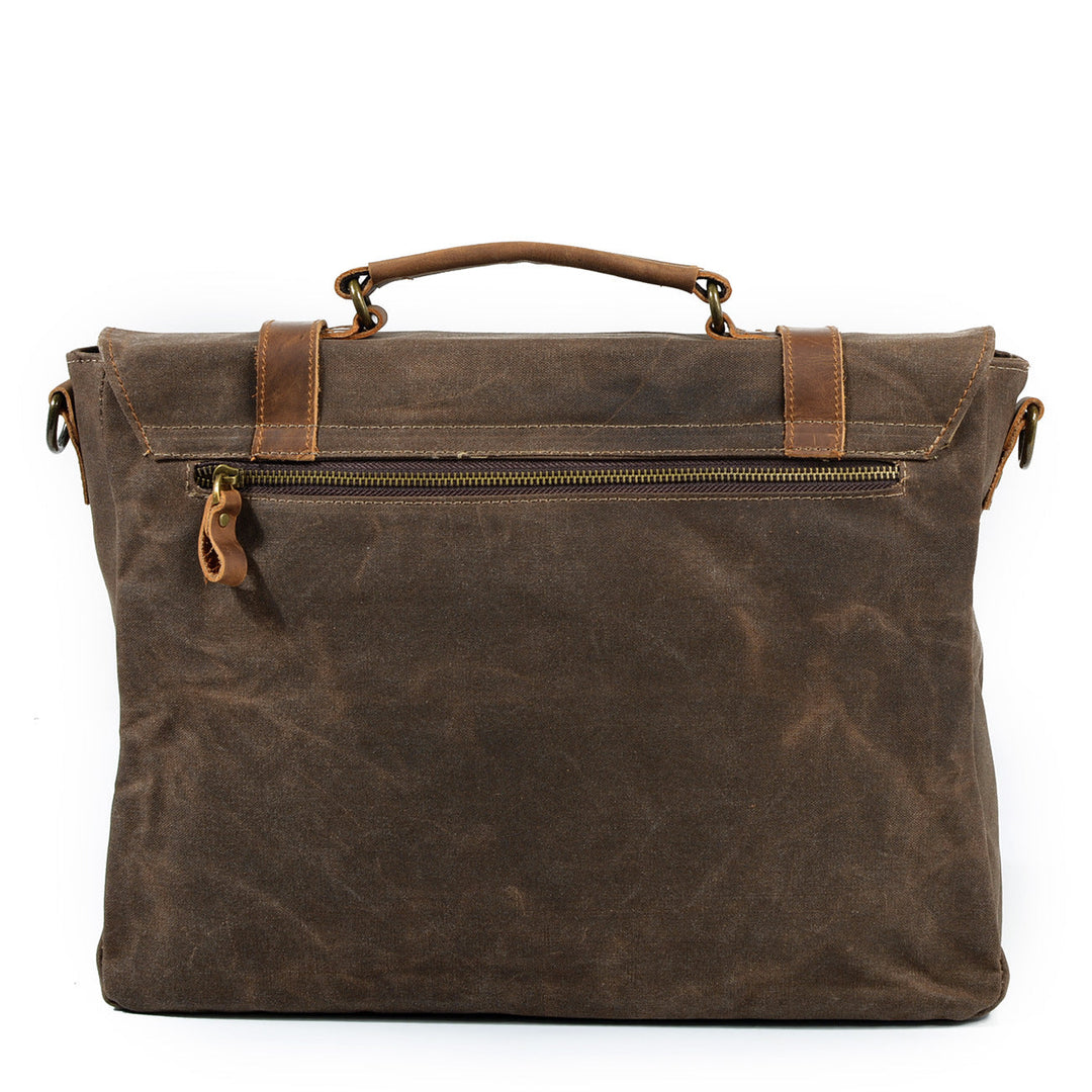 Jack - Waterproof Waxed Canvas Messenger Bag