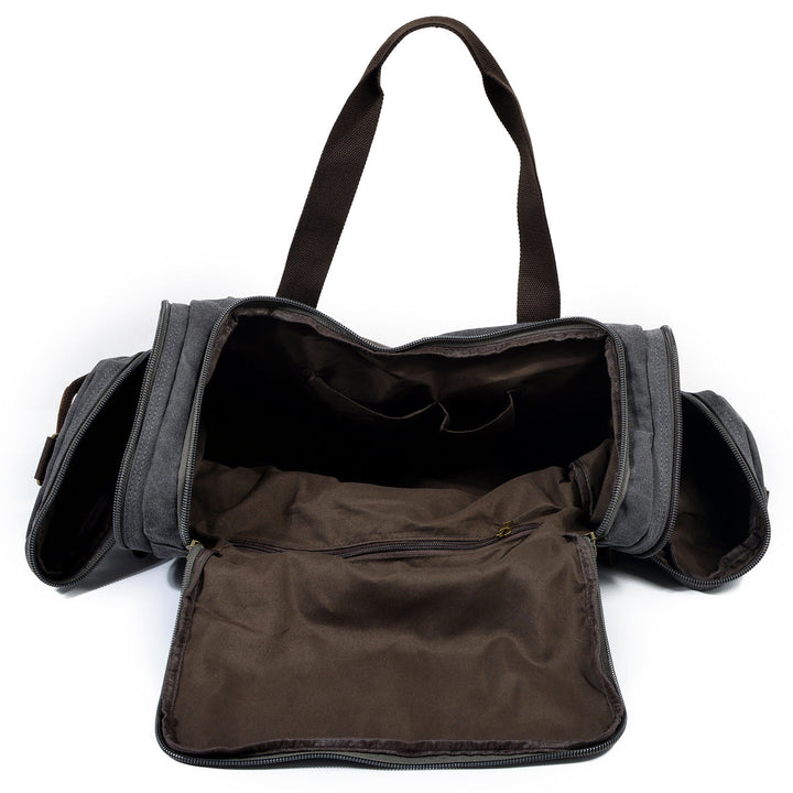 David - Men's Canvas and Leather Duffle Bags