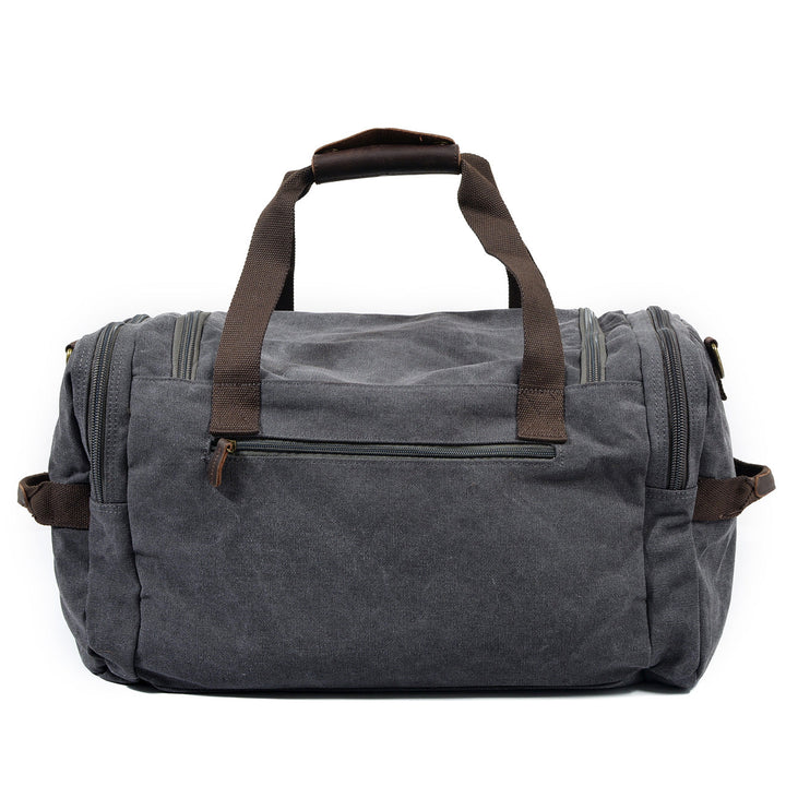 David - Men's Canvas and Leather Duffle Bag