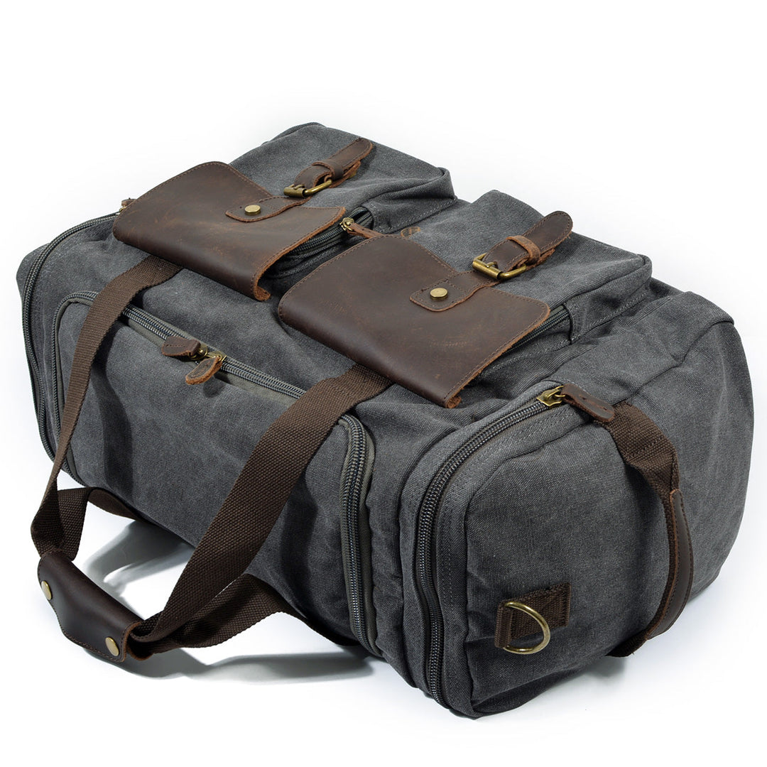 David - Men's Canvas and Leather Duffle Bags