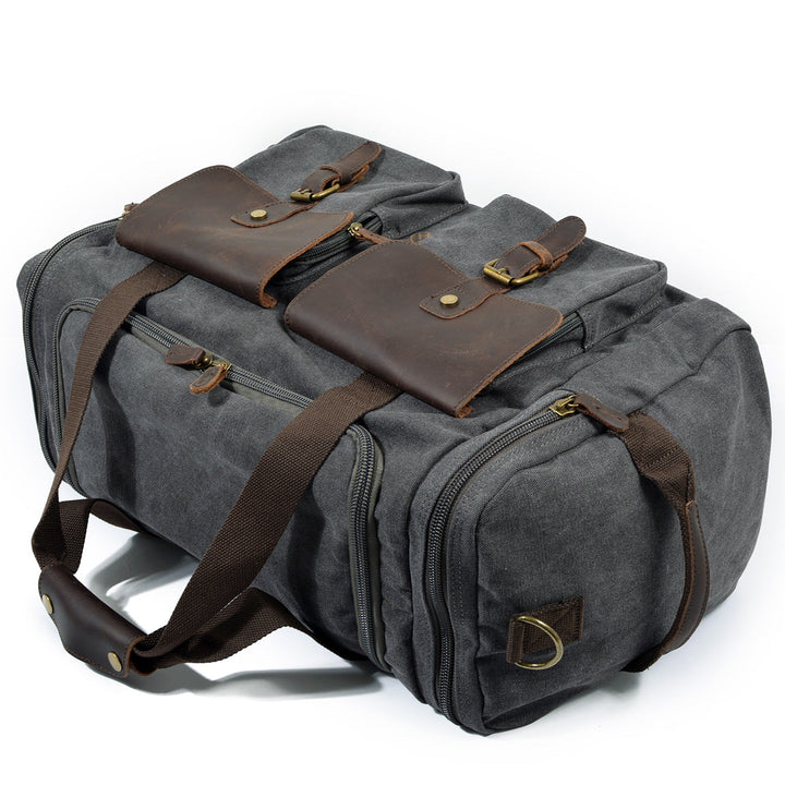 David - Men's Canvas and Leather Duffle Bags